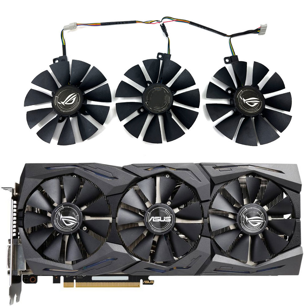 Rtx 3090 24Gb Gddr6X - 1SET 6PIN ROG-STRIX-GTX1070-O8G-GAMING Ventola GPU, Per