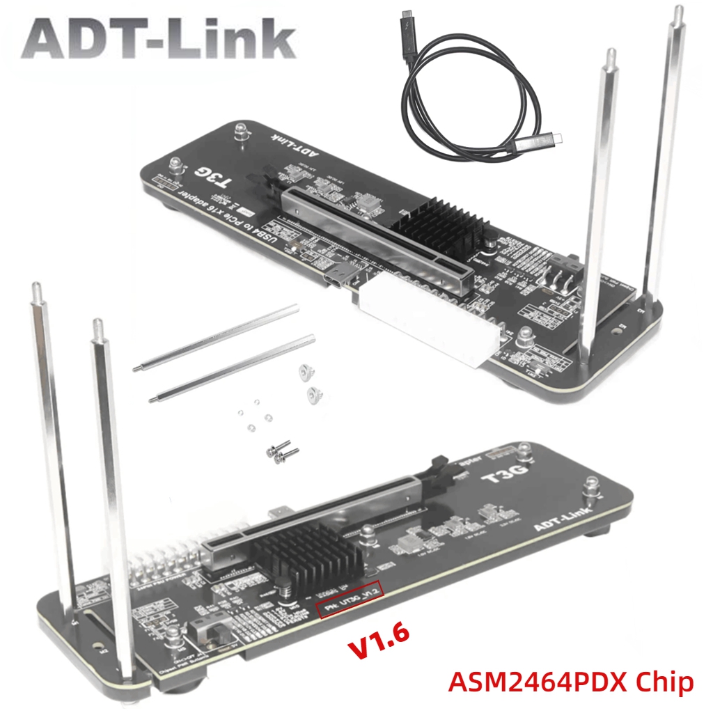 Gpu External Dock Egpu Thunderbolt 4 - ADT UT3G per NUC ITX STX