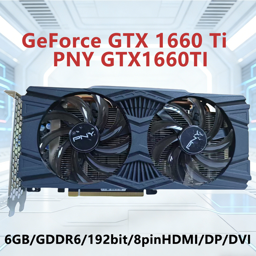 Rtx 3090 24Gb Gddr6X - Scheda Grafica PNY GeForce GTX 1660