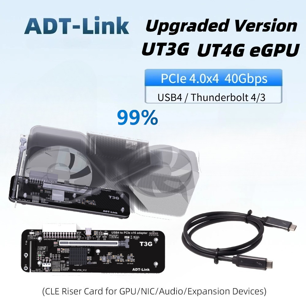 Gpu External Dock Egpu Thunderbolt 4 - Adattatore EGPU Thunderbolt 4/3 a PCIe