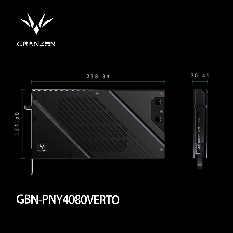Rtx 4080 Water Cooling Block - Granzon GBN-PNY4080VERTO Blocco acqua per PNY