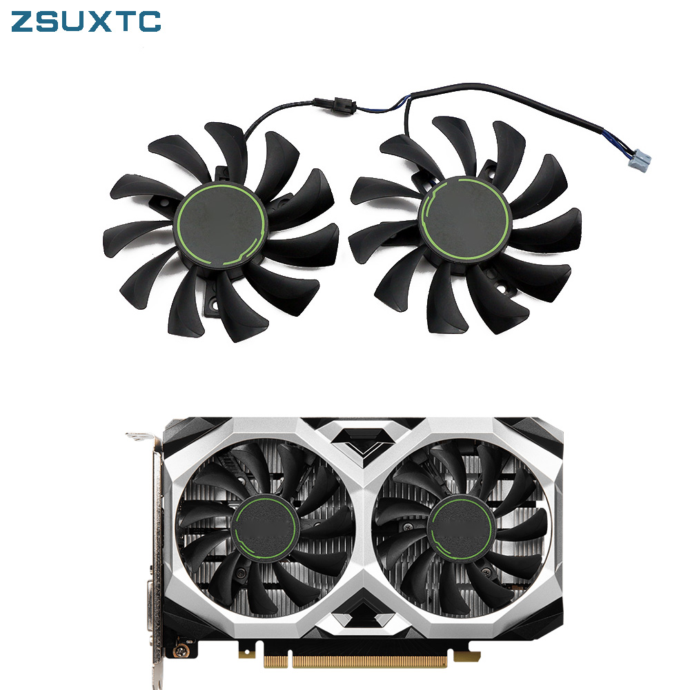 Rtx 4080 Super 16Gb - 2 pezzi 75MM HA8010H12CF-Z GTX1650 ventola