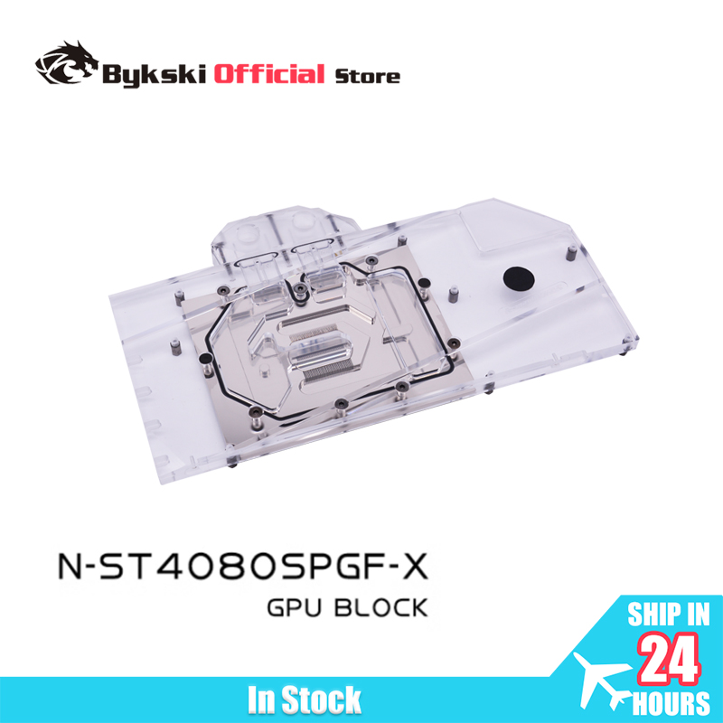 Rtx 4080 Water Cooling Block - Bykski N-ST4080SPGF-X Blocco GPU per Scheda