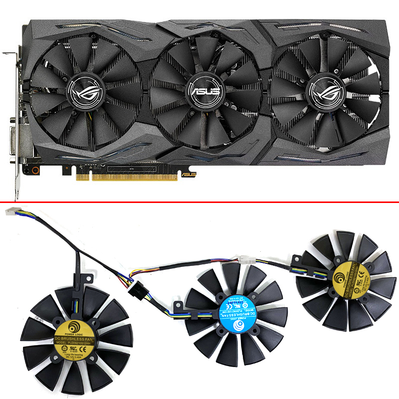 Rtx 3090 24Gb Gddr6X - Ventola di raffreddamento muslimex da 87mm