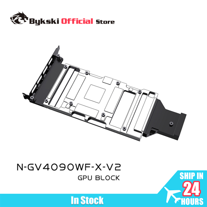 Rtx 4090 Water Block Full Cover - Bykski N-GV4090WF-X-V2 Blocco GPU per GIGABYTE