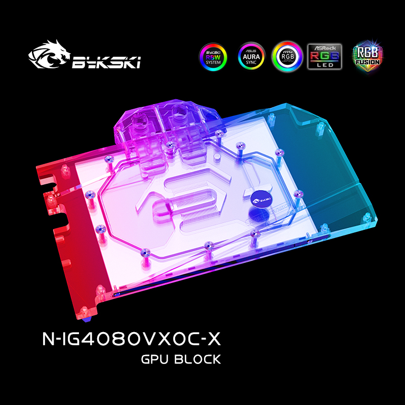 Rtx 4080 Water Cooling Block - Bykski Water Block per scheda GPU