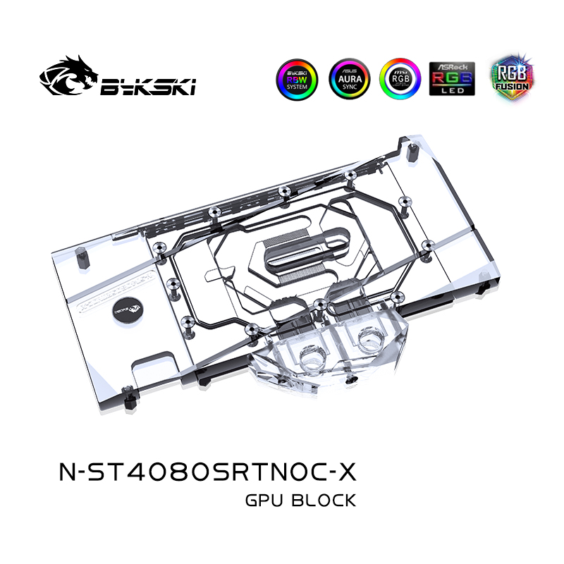 Bykski N-ST4080SRTNOC-X Blocco - Rtx 4080 Water Cooling Block recensione e prezzo