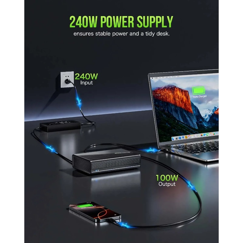 Dock eGPU Oculink G M Ktec AD- - Oculink Gpu Dock Station recensione e prezzo