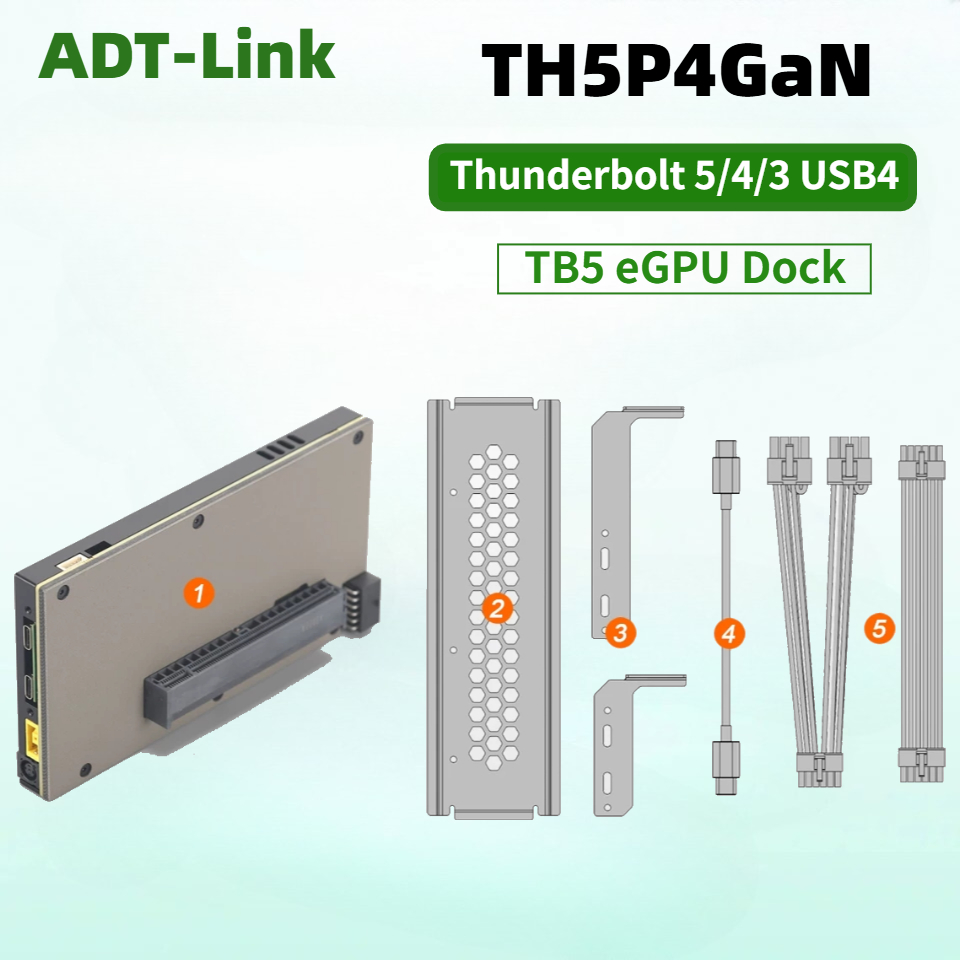 TH5P4GaN Laptop Thunderbolt 5/ - Gpu External Dock Egpu Thunderbolt 4 recensione e prezzo