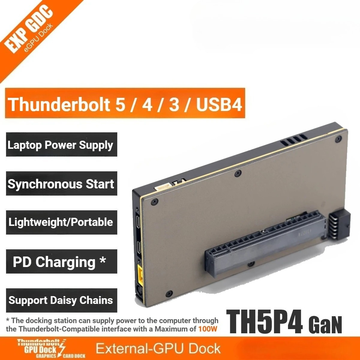 TH5P4GaN Laptop Thunderbolt 5/ - Gpu External Dock Egpu Thunderbolt 4 recensione e prezzo