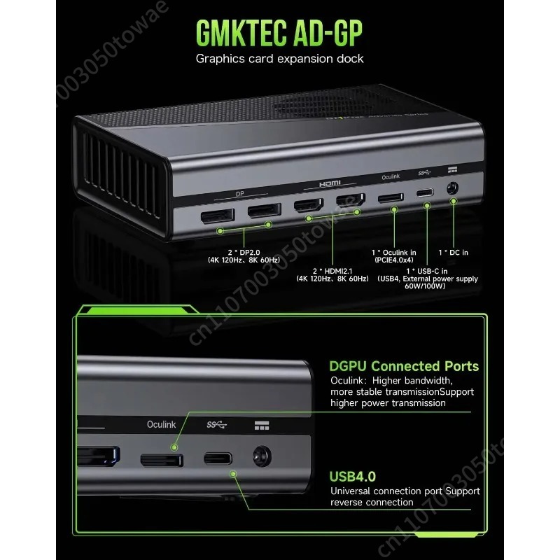 Stazione di Docking per GPU Es - Oculink Gpu Dock Station recensione e prezzo