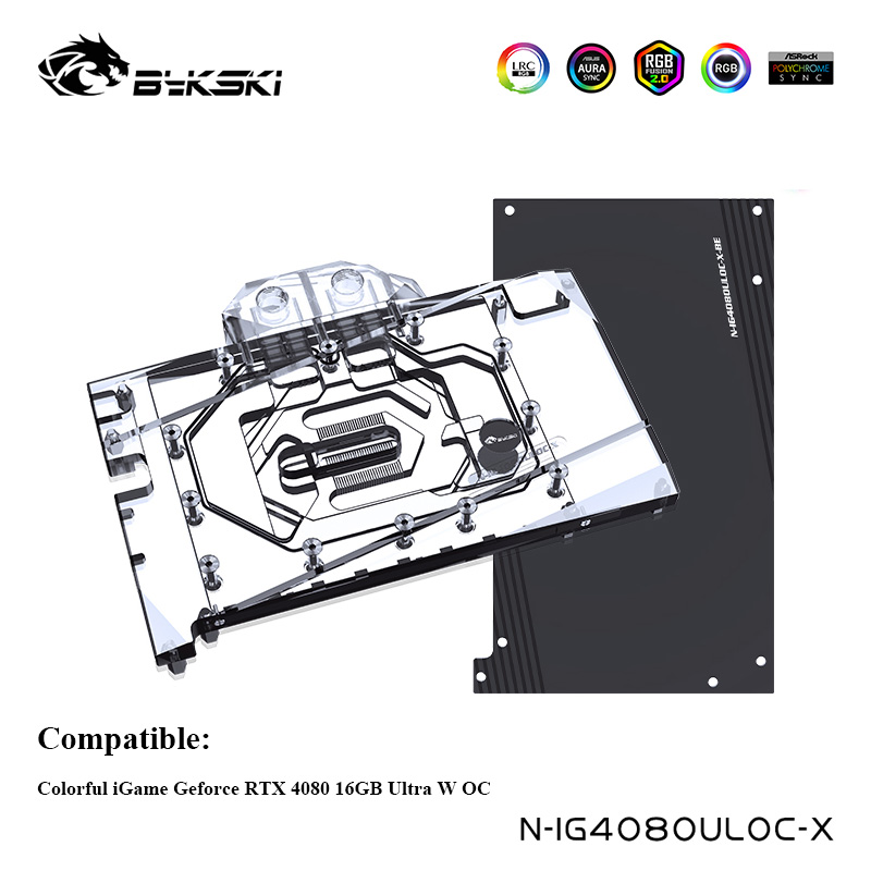 Bykski Water Cooler per iGame  - Rtx 4080 Water Cooling Block recensione e prezzo