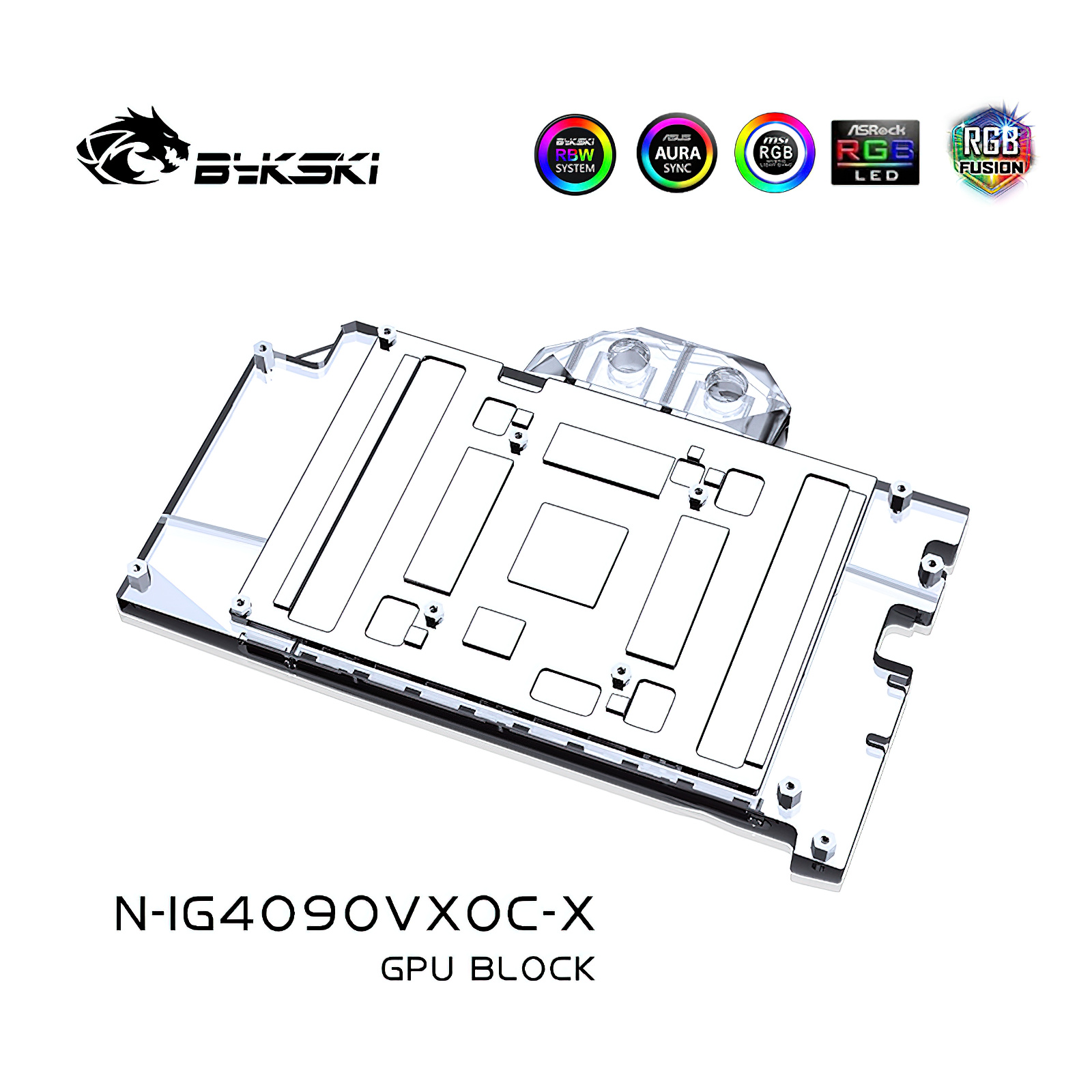 Bykski GPU Blocco di copertura - Rtx 4090 Water Block Full Cover recensione e prezzo