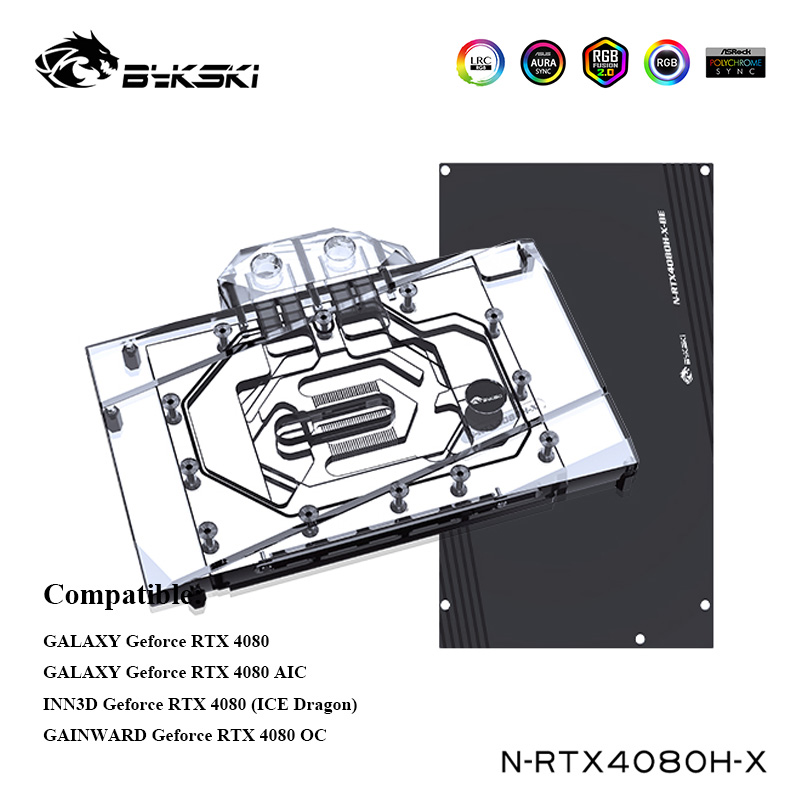 Bykski GPU Water Cooler per GA - Rtx 4080 Water Cooling Block recensione e prezzo