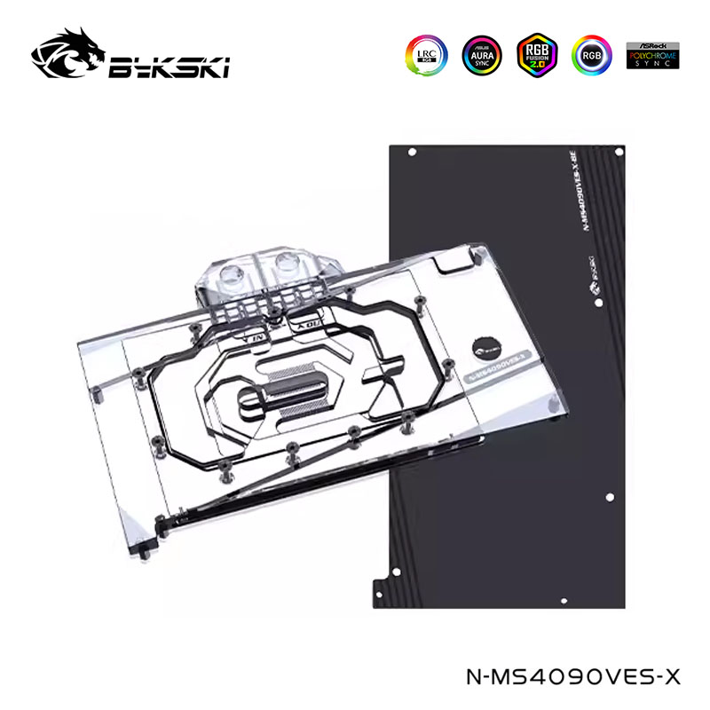 Bykski Blocco acqua a copertur - Rtx 4090 Water Block Full Cover recensione e prezzo