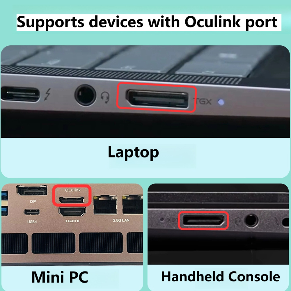 Docking Station eGPU PCIe 4.0  - Oculink Gpu Dock Station recensione e prezzo
