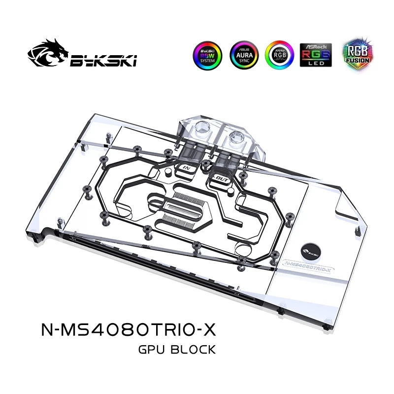 Blocco GPU Bykski per scheda v - Rtx 4080 Water Cooling Block recensione e prezzo