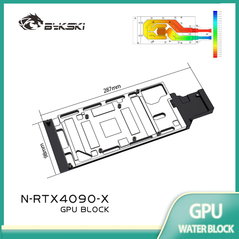 Bykski N-RTX4090-X Water Block - Rtx 4090 Water Block Full Cover recensione e prezzo